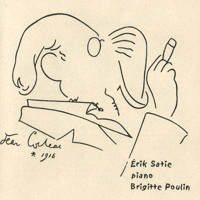 “Erik Satie Piano Brigitte Poulin” album cover